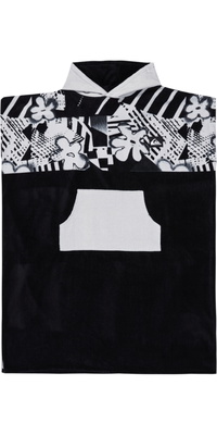 2026  Quiksilver -Hoodie  Poncho -Handtuch AQYAA03233 - Black Momentum