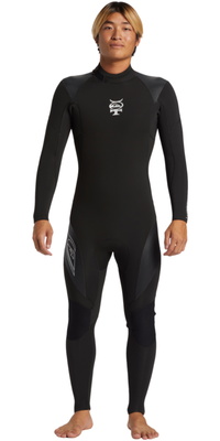 2026 Quiksilver Männer Mercury 3/2mm Rückenreißverschluss Neoprenanzug AQYW103118 - Black