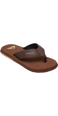 2026 Quiksilver Mens Monkey Wrench 26 Sandals EQYL100078 - Brown 3
