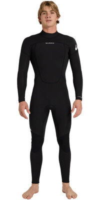 2026 Quiksilver Männer Prologue+ 3/2mm Rückenreißverschluss Flatlock Neoprenanzug 25AW213514 - Black