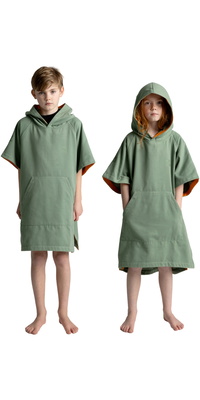 2026 Red Paddle Co Junior Quickdry Mikrofaser-Umkleidekittel 002-009-006-J - Sage Green
