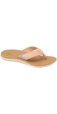 2026 Reef Frauen Santa Ana Sandals CJ8828 - Peach / Tan