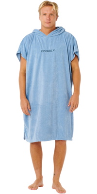 2026 Rip Curl Männer Brand Kapuzenhandtuch 00ZMTO - Faded Denim