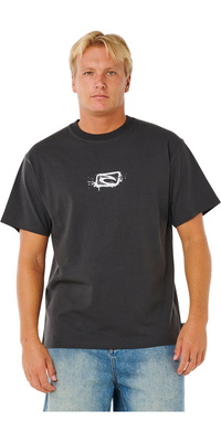 2026 Rip Curl M&auml;nner Medina Inner Vision Spray Tee 0XEMTE - Washed Black