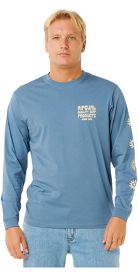 2026 Rip Curl M&auml;nner Pazifischer Spültee 0Y6MTE - Bluefin