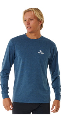 2026 Rip Curl M&auml;nner Stack UPF Langarm-Lycra-Weste 166MRV - Navy Marle