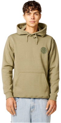 2026 Rip Curl M&auml;nner Wettie Icon Kapuzenpullover CFEGM9 - Surplus Green