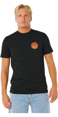 2026 Rip Curl Männer Wettie Passage Icon Tee 10EMTE - Black