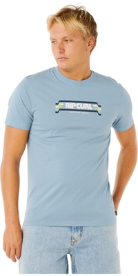 2026 Rip Curl M&auml;nner Mama-Tee 0XHMTE - Faded Denim