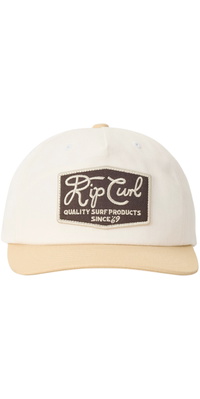 2026 Rip Curl Pazifik Spülung Snapback Cap 1JJMHE - Bone / Khaki
