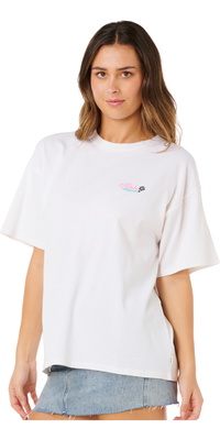 2026 Rip Curl Frauen Aloha Heritage Tee 0N3WTE - Bone