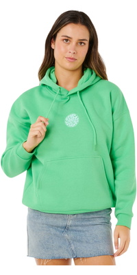 2026 Rip Curl Frauen Icons Of Surf Heritage Hoodie 06NWFL - Green