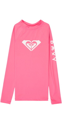 2026 Roxy Junior Whole Hearted Langarm-Lycra-Weste ERGWR03490 - Sangria Sunset