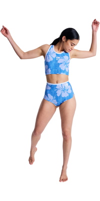 2026 Roxy Frauen 1mm Rise Natürliche, Beidseitig Tragbare Neopren-Shorts 26BW303500 - Denim