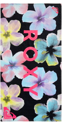 2026 Roxy Frauen Into The Sun Handtuch ERJAA04359 - Anthracite Im Fleur Real