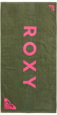2026 Roxy Frauen Into The Sun Handtuch ERJAA04359 - Oil Green