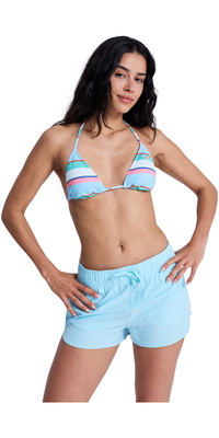 2026 Roxy Frauen Roxy Wave 2 Boardshorts ERJBS03298 - Tanager Turquoise