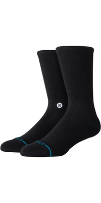 2026  Stance  Unisex-Socken Mit Icon-Motiv  Crew  M311D14ICO   Black  / Weiß