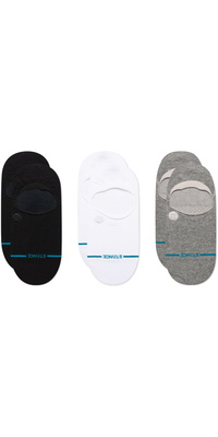 2026 Stance Unisex Icon No Show 3 Pack Socks A145A23ICO - Multi