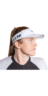 2026 ZONE3 Lightweight Race Visor RA26LWRV10 - White