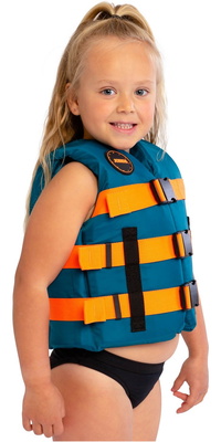 2026 Jobe Junior Nylon 50N Life Vest 244823015 - Teal