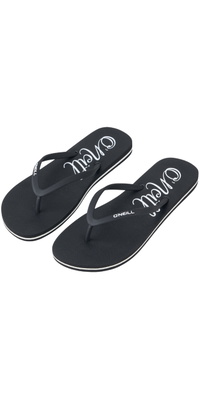 2026 ONeill Womens Profile Logo Sandals 1400074 - Black Out