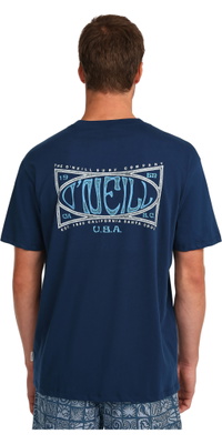 2026 ONeill M&auml;nner Box-Logo-T-Shirt 2850353 - English Evening