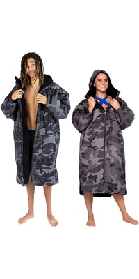 2026 Dryrobe Advance Langarm-Umkleidemantel DALSV3 - Black Camo