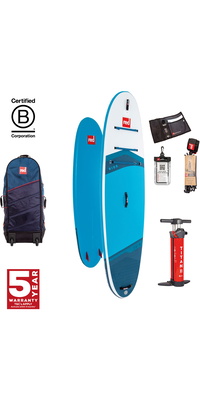 2026 Red Paddle Co 106 Ride MSL Stand Up Paddle Board , Tasche & Pumpe 001-001-001-0098 - Blue