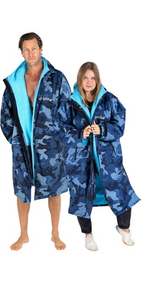 2026 Dryrobe Advance Langarm-Umkleidemantel DALSV3  Blue / Camo