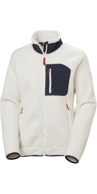 2025 Helly Hansen Frauen Imperial Pile Fleece Block Jacket 49468 - Snow