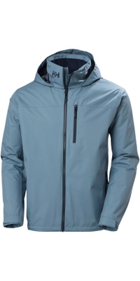 2026 Helly Hansen Männer Crew Kapuzen-Midlayer-Jacke 2.0 34442 - Washed Navy