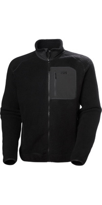 2025 Helly Hansen Mens Panorama Pile Fleece Block Jacket 49460 - Black