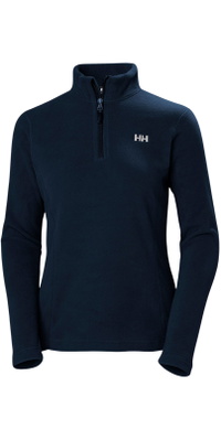 2025 Helly Hansen Frauen Daybreaker 1/2 Zip Fleece 50845 - Navy