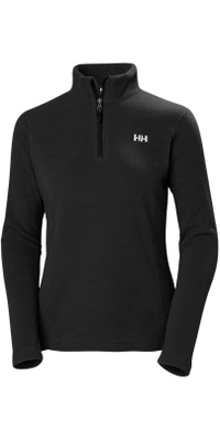 2026 Helly Hansen Frauen Daybreaker 1/2 Zip Fleece 50845 - Black
