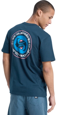 2026 Quiksilver M&auml;nner Ev Dualität T-Shirt EQYZT08290 - Dark Navy