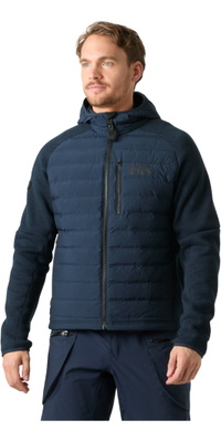 2026 Helly Hansen Mens Skagen Hybrid Knit Insulator Jacket 34593 - Navy