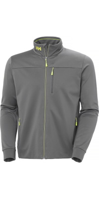 2026 Helly Hansen Mens Crew Fleece Jacket 34599 - Thunder Grey