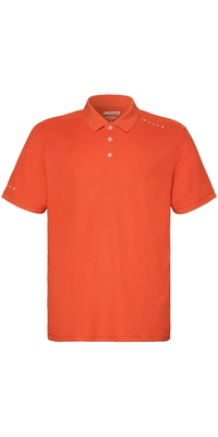 2026 Musto Mens Evo Crew Pro Lite Polo 84220 - Pumpkin Orange