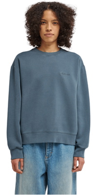 2026 Element Womens Lowcase Pigment Crew Sweatshirt ELJFT00133 - Dark Slate