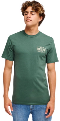 2026 Quiksilver Mens EV Surf Garage Short Sleeve T-Shirt EQYZT08461 - Forest