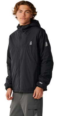 2026 Rip Curl Mens S-Series Packable Puffer Jacket 02OMJA - Black
