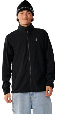 2026 Rip Curl Mens S-Series Polar Zip Thru Crew Fleece 0CBMFL - Black