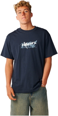 2026 Rip Curl M&auml;nner Archiv-Mashup-T-Shirt 130MTE - Dark Navy