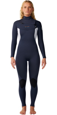 2026 Rip Curl Frauen Dawn Patrol 5/4mm Brustrei&szlig;verschluss Neoprenanzug 17UWFS - Slate