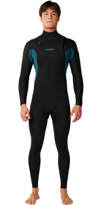 2026 Rip Curl M&auml;nner Dawn Patrol 4/3mm Brustrei&szlig;verschluss Neoprenanzug 16QMFS - Green