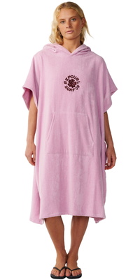 2026 Rip Curl Womens Icon Hooded Towel 17OWTO - Mauve
