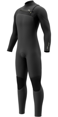 2026 Mystic M&auml;nner Motion 4/3mm Brustrei&szlig;verschluss Neoprenanzug 35000.270007 - Black