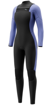 2026 Mystic Frauen Haven 5/3mm Doppelter Brustrei&szlig;verschluss Neoprenanzug 35000.270045 - Iris Blue