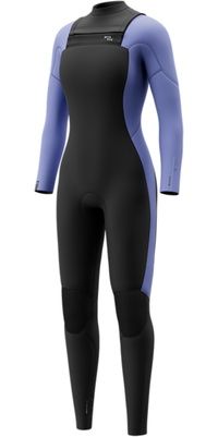 2026 Mystic Frauen Haven 5/3mm Doppelter Brustreißverschluss Neoprenanzug 35000.270045 - Iris Blue